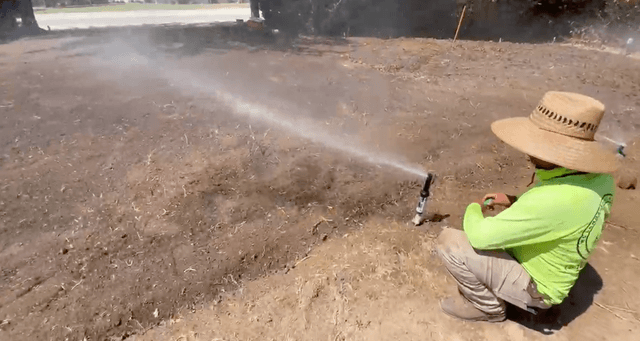 Sprinkler Water Lines